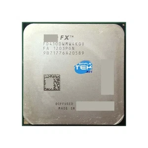 AMD FX-4100 FD4100WMW4KGU SOCKET AM3+ 3.60GHZ CPU TRAY - Picture 1 of 4