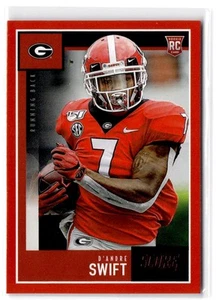 2020 Score D'Andre Swift RC #377 Red Georgia Bulldogs - Picture 1 of 2