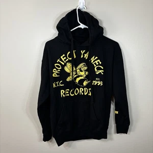 Protect Ya Neck Records Hoodie Mens Small Wu Tang Clan Black Yellow Bee - Picture 1 of 7