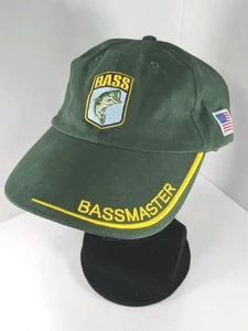 Bassmaster Mütze Baseball Cap Strapback B.A.S.S. Barschangeln USA Flagge verstellbar - Bild 1 von 5