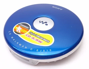 Reproductor de discos portátil Sony CD Walkman D-EJ010 azul *LEER* - Imagen 1 de 8