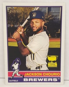 2025 Topps Heritage - Jackson Chourio #106 - Foto 1 di 2