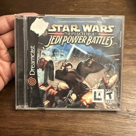Star Wars: Episode I: Jedi Power Battles (Sega Dreamcast) Complete - Authentic