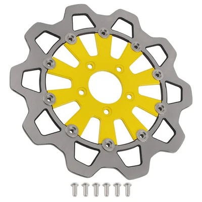 Disco de rotor de freio 11,8 polegadas para Harley-Davidson Breakout Softail 2013-2021 amarelo - Imagem 1 de 4