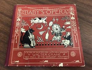 Vintage The Baby's Opera By Walter Crane Book - Picture 1 of 12