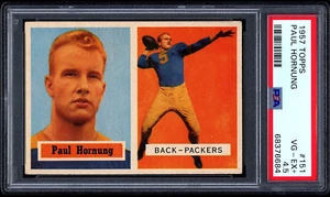 1957 Topps #151 Paul Hornung PSA 4.5 DEAD CENTERED - Picture 1 of 2