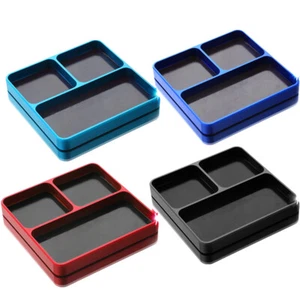 Aluminium Magnetic Screw Tray Nut Gasket Storage Tool for RC Car Boat Model DIY - Picture 1 of 16