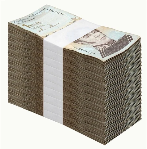Venezuela 1 Million Bolivar Soberano 2020 USED 1000 PCS Bundle USA SELLER BRICK! Cover
