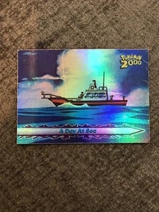 17 A Day At Sea Rainbow Foil Topps Pokémon La Película 2000 Tarjeta - Imagen 1 de 6