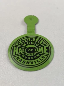 Vintage Reversclip Klappbar Pinback Knopf Country Musik Nashville Museum - Bild 1 von 3