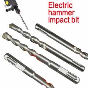 Trapano Elettrico Impatto Manico Lungo Cambio Rapido Lavorazione Legno Dirll Diam:6-25mm - Foto 1 di 5