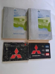 1996 Mitsubishi Monterro Service Manuals +Owners Manual and Maintinence Booklet - Picture 1 of 2