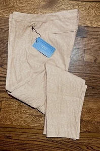 VERA WANG Women's SIZE 14 Blush Tapestry Stretch Flat Front PANTS. NEW - Picture 1 of 9