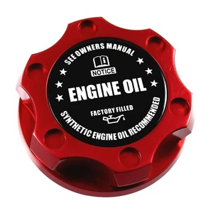 Red Billet Racing Engine Oil Cap Filler Factory Filled For Ford 1/4 Turn - Picture 1 of 5