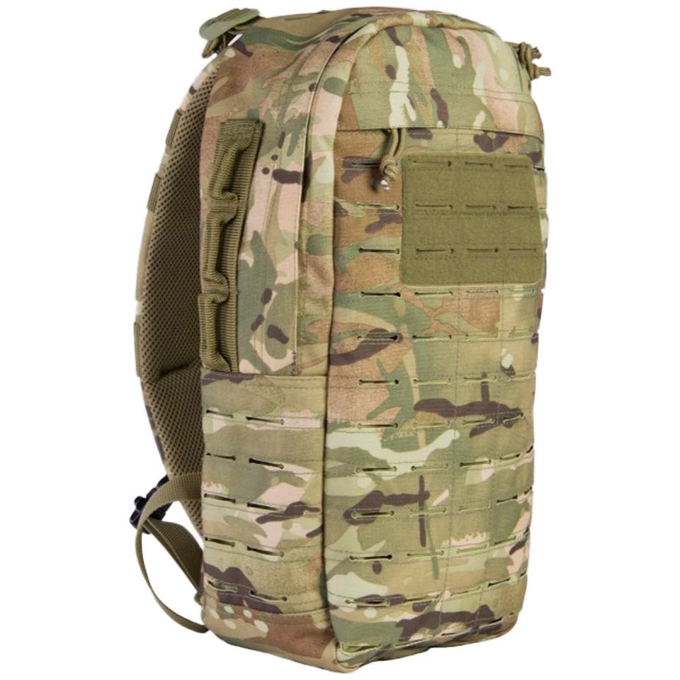Mochila Highlander Cobra paquete de una sola correa eslinga militar cadete ejército HMTC camuflaje Foto 1 de 1