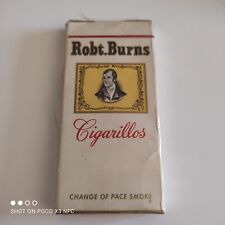 ancienne boite 5 cigarillos robt burns collection seita neuf