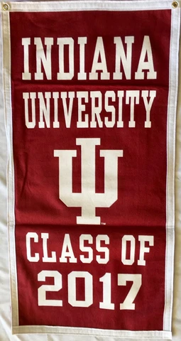 Indiana Hoosiers Class of 2017 Banner Cover