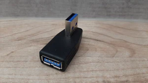 Delock Adapter USB 3.0 Stecker-Buchse gewinkelt 270° horizontal - Delock - NEU - Bild 1 von 16