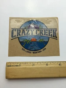 Crazy Creek Sticker - Picture 1 of 1