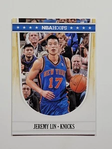 2012 Panini NBA Hoops Jeremy Lin Card #67 LINSANITY New York Knicks - Picture 1 of 12