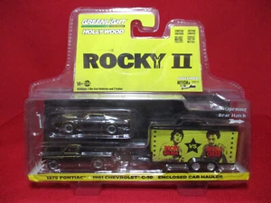 Rocky Balboa 2 Movie Car 1979 Pontiac Firebird Trans Am +1981 Chevy C-10 +Hauler - Picture 1 of 3