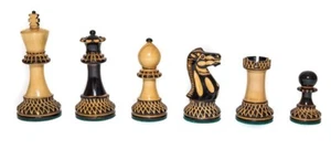 Staunton Art Chessmen with Two Extra Queens - Picture 1 of 1