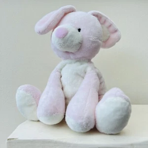 M&S Hase Kaninchen rosa/weiß Tröster Schnuller Plüschtier Teddy Marks And Spencer - Bild 1 von 6