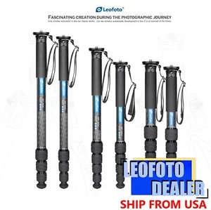 Leofoto MP-366C Monopod Carbon Fiber 6 Section with Bag - Picture 1 of 9