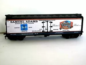 HO SCALE CUSTOM LETTERED SAM ADAMS BEER 🍺🍺 REEFER P 1A ALSO AVAILABLE IN O SCALE - Bild 1 von 17
