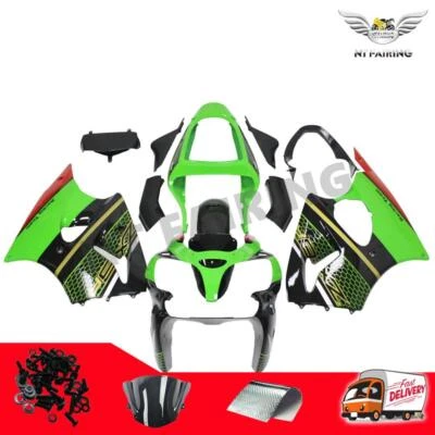 Carenado verde inyección NT apto para Kawasaki 2000-2002 ZX6R/ZZR600 2005-2008 a048 Foto 1 de 4