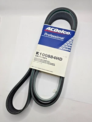 [ACDelco 19311001] Cinturón serpentino acanalado en V para Ford GT 2005-06 5,4 supercargador Foto 1 de 3