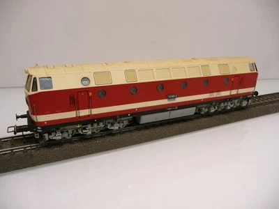 Brawa 0400 H0 Diesellok BR 119 085-9 rot/weiss der DR Epoche IV ohne OVP - Bild 1 von 4
