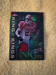 2001 Topps Chrome King of Kings Jerseys /375 Corey Dillon #K-CD - Bild 1 von 2