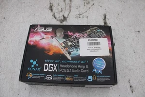 NEW  Box- ASUS PCI Express Xonar DGX Sound Card PCIE 5.1 Audio Headphone AM - Picture 1 of 4