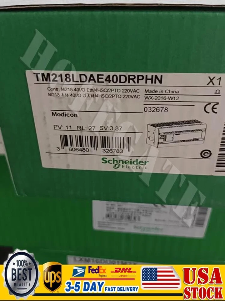 1PC Schneider TM218LDAE40DRPHN PLC Fast