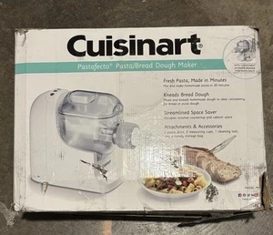Cuisinart Pastafecto Pasta Pan Pizza Máquina de Masa PM-1 Serie 7 Discos Linguini - Imagen 1 de 1