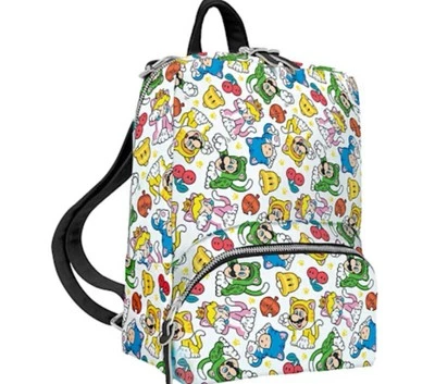 Super Mario Bros Controller Gear Mini Backpack 12" Mario 3D World Catsuit - Image 1 of 4