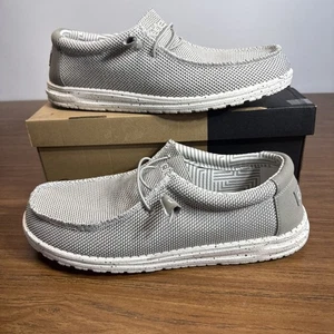 Hey Dude Wally Sox uomo. Frassino. Taglia 14. Slip On Buone Condizioni - Foto 1 di 12