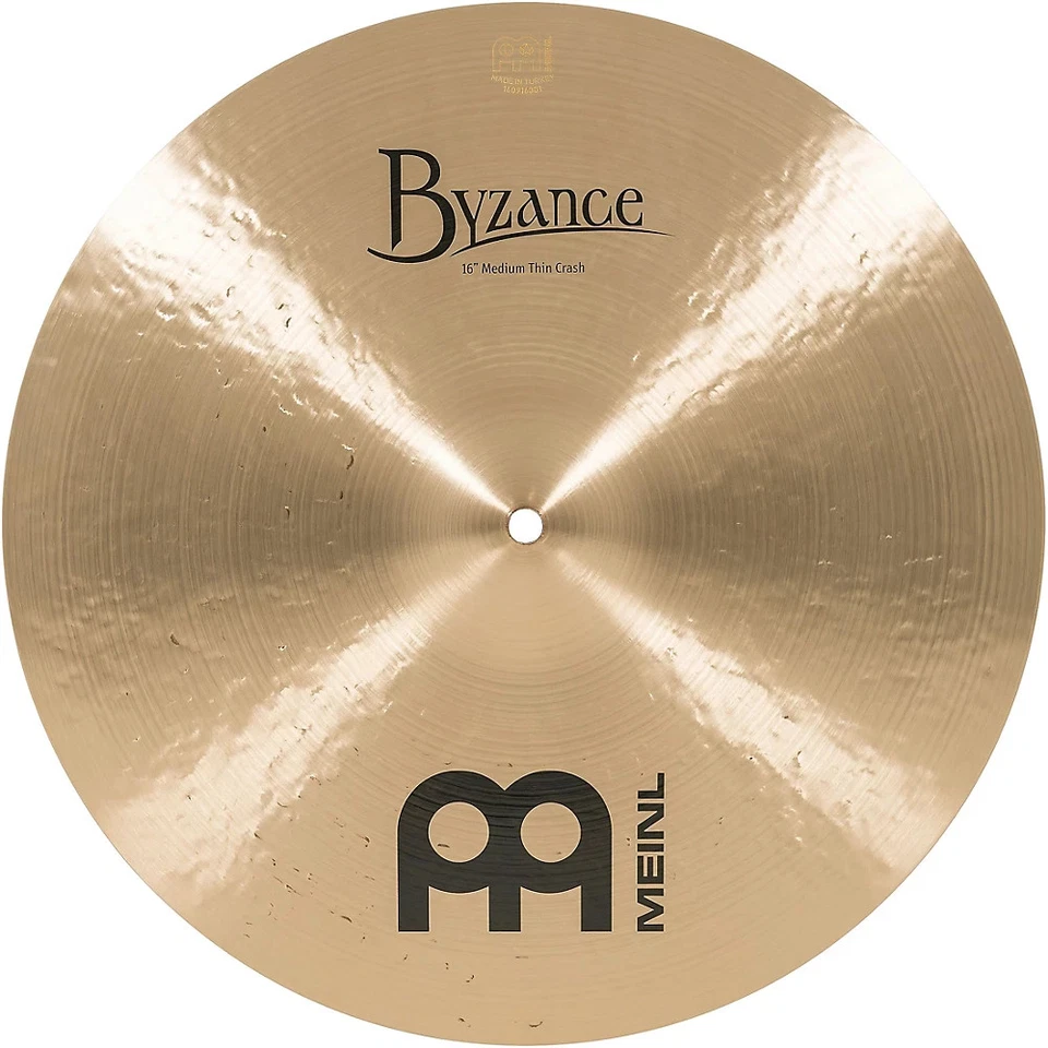 MEINL Byzance Traditional 16" Medium Thin Crash B16MTC Cymbal
