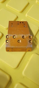 Vintage Team Associated RC10 Nose Piece Plate Kickup Original Gold Pan 6310 AE - Picture 1 of 5