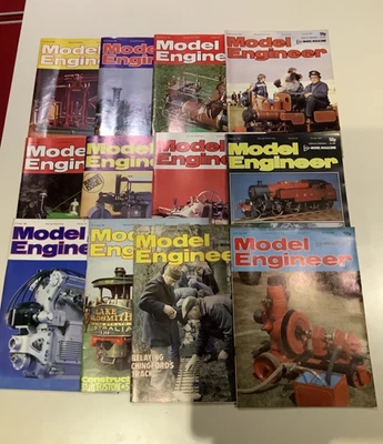 The Model Engineer hobby Educational Magazines  vol 147 1981 Collection Lot Set - Image 1 of 2