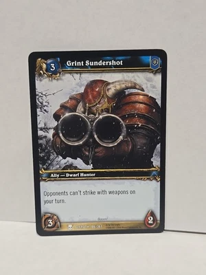 World Of Warcraft TCG Heroes Of Azeroth Grint Sundershot Regular Common - Image 1 of 2