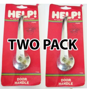 Pair of 2 Help 77000 Interior Door Handle for 72-80 Ford Pinto Mustang Granada - Picture 1 of 2