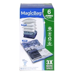 MagicBag Smart Design Instant Space Saver Storage-XXL Jumbo - 6 Pack Airtight - Picture 1 of 4