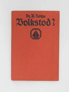 Volkstod R Lotze Kosmos Bändchen Naturfreunde Buch - Foto 1 di 1