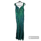 Faeriesty Off The Shoulder Dark green Size XL Mermaid Dress RRP $122