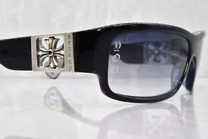 Cromo Corazones Rechazados Raro Gafas de Sol Cartier Plata 64/16 Anillo - Imagen 1 de 10