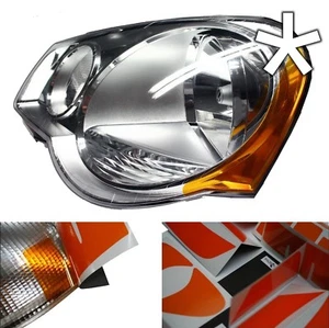 US - Design - Folie für Scheinwerfer / Blinker VW Polo 9N3 links / rechts  - Picture 1 of 3