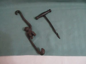 Vintage Iron Monkey 8" hook & screw handle pick - Bild 1 von 2