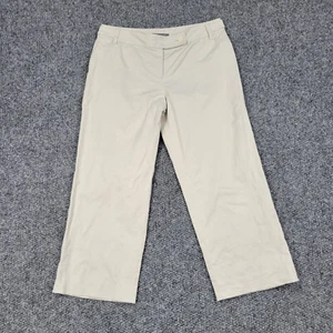 Ann Taylor Damenhose 8 beige hellbraun gerades Bein 31 x 24,5 - Bild 1 von 20